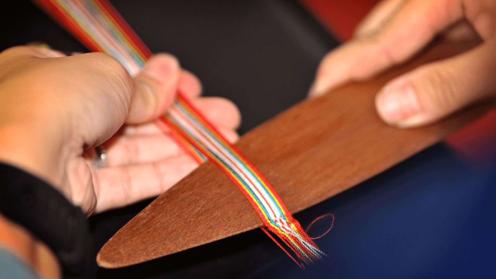 Flowery Band: Demonstration of Lantern Band Embroidery Technique