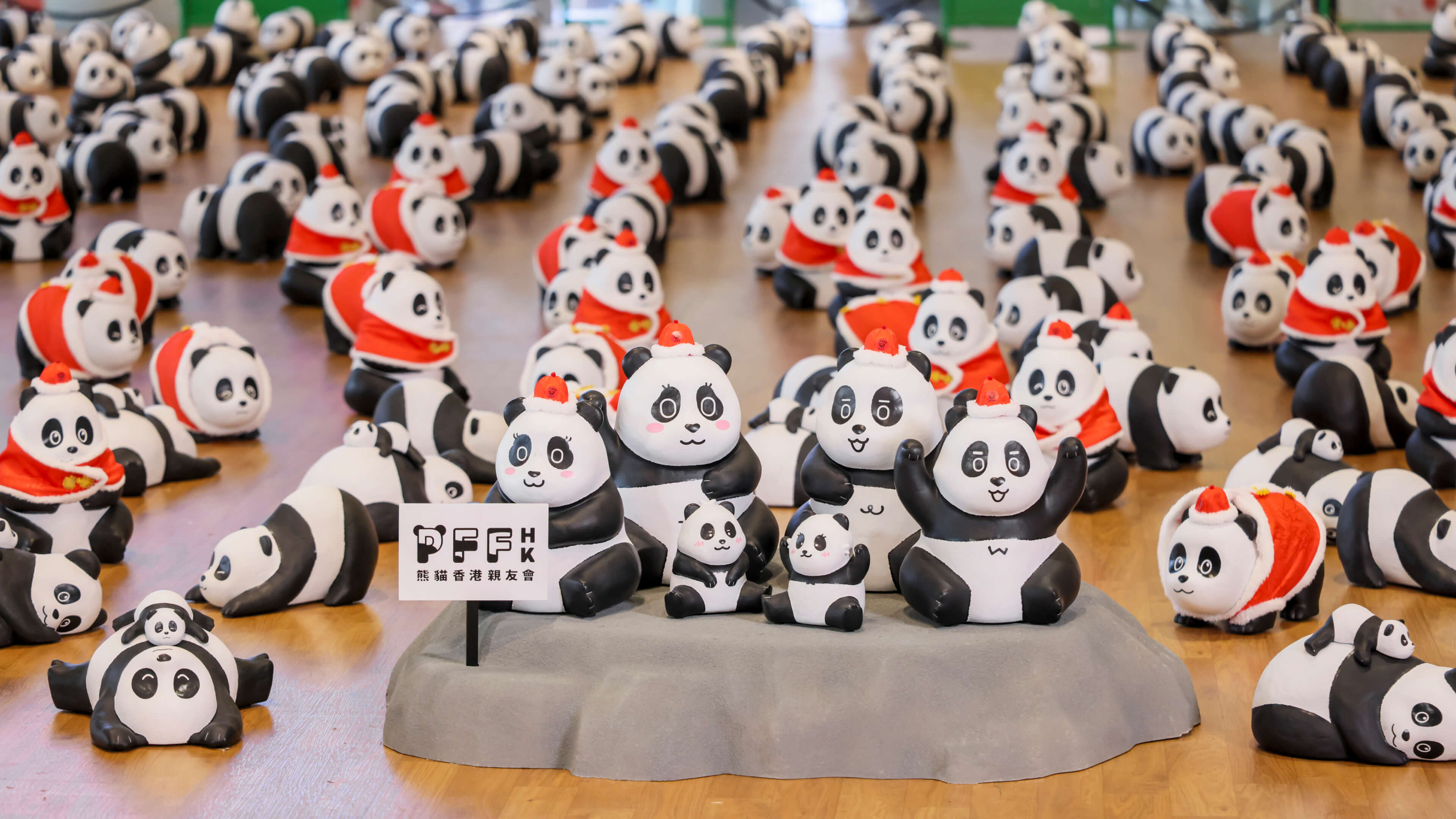 全港最大型新年熊猫展览《PANDA GO！ 香港游》新春站 @D‧PARK